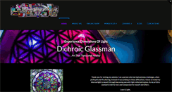 Desktop Screenshot of dichroicglassman.com